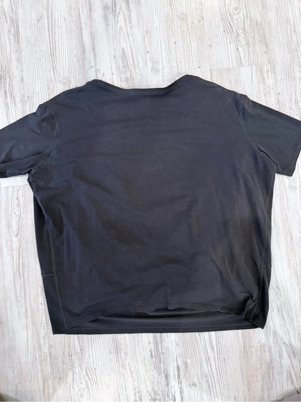 lululemon athletica Black Short-Sleeve Crew Top